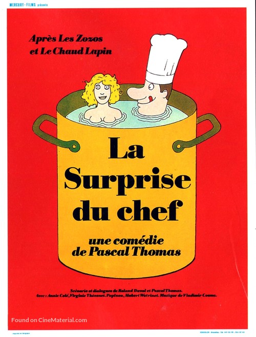 La surprise du chef - French Movie Poster