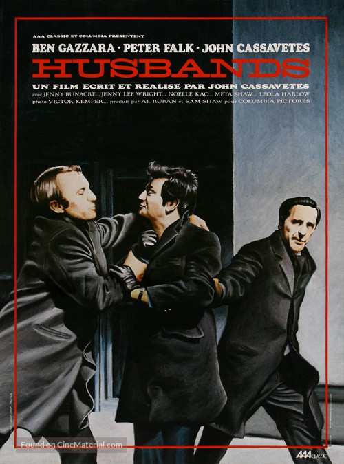 Husbands - French Movie Poster
