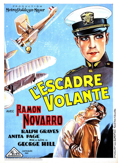 The Flying Fleet - Belgian Movie Poster