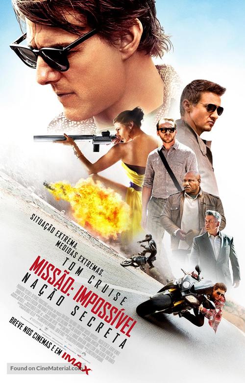 Mission: Impossible - Rogue Nation - Brazilian Movie Poster