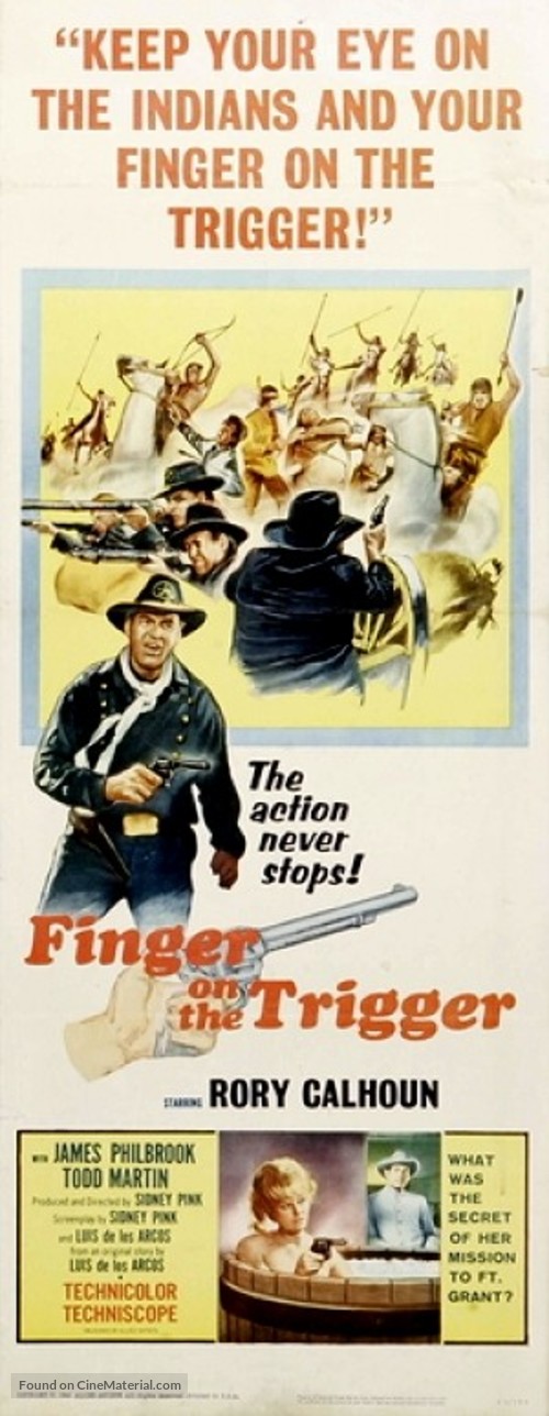 Finger on the Trigger - Movie Poster