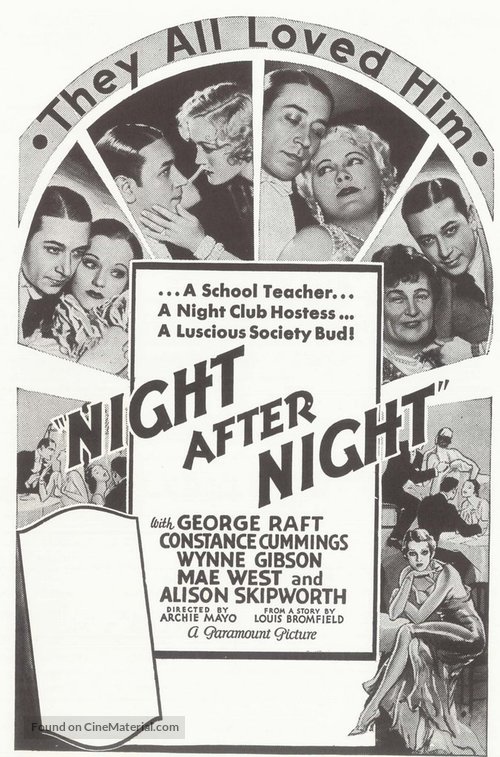 Night After Night - poster