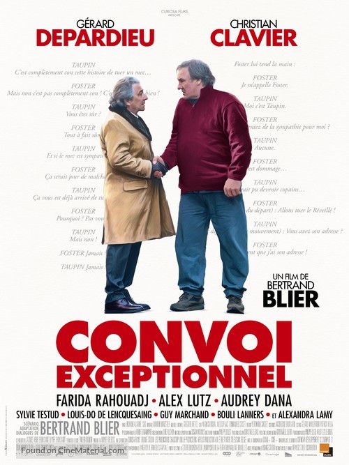 Convoi exceptionnel - French Movie Poster