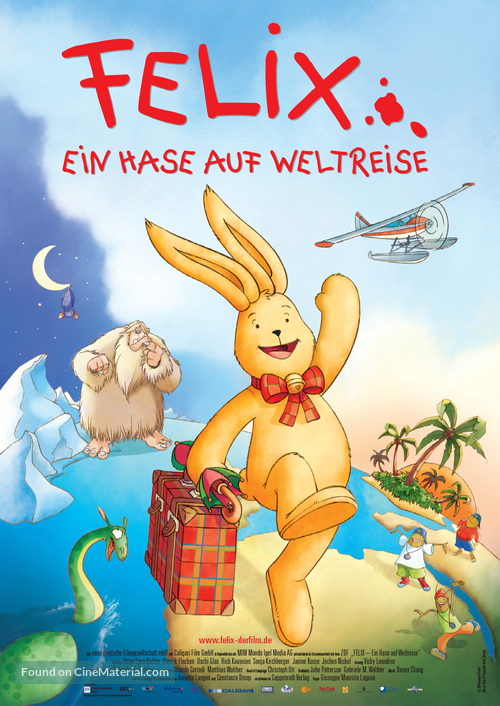 Felix - Ein Hase auf Weltreise - German Movie Poster