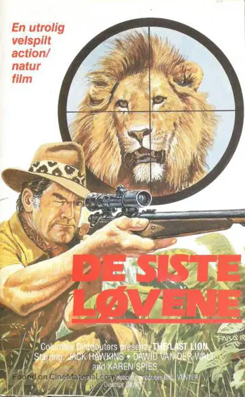 The Last Lion - Danish Movie Cover