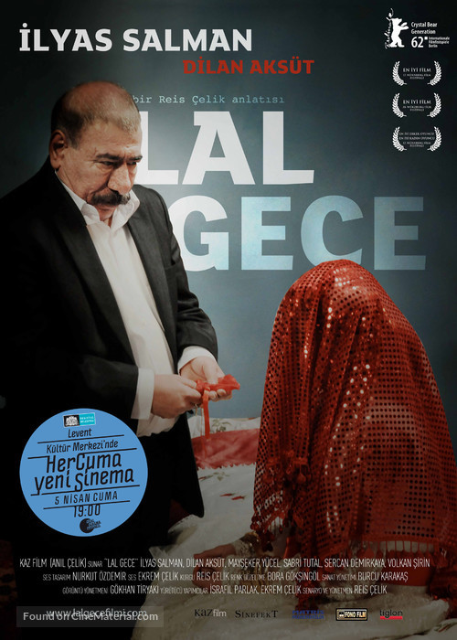 Lal gece - Turkish Movie Poster