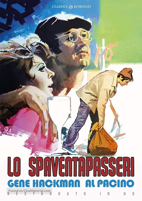 La playa Célula somatica fenómeno Scarecrow (1973) Italian dvd movie cover