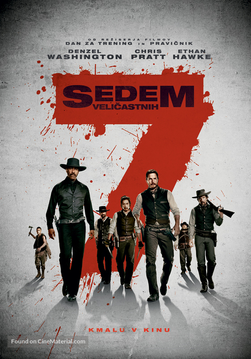 The Magnificent Seven - Slovenian Movie Poster