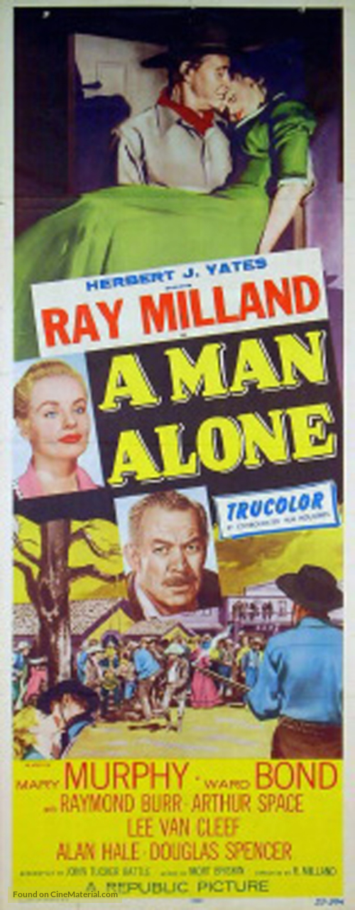 A Man Alone - Movie Poster
