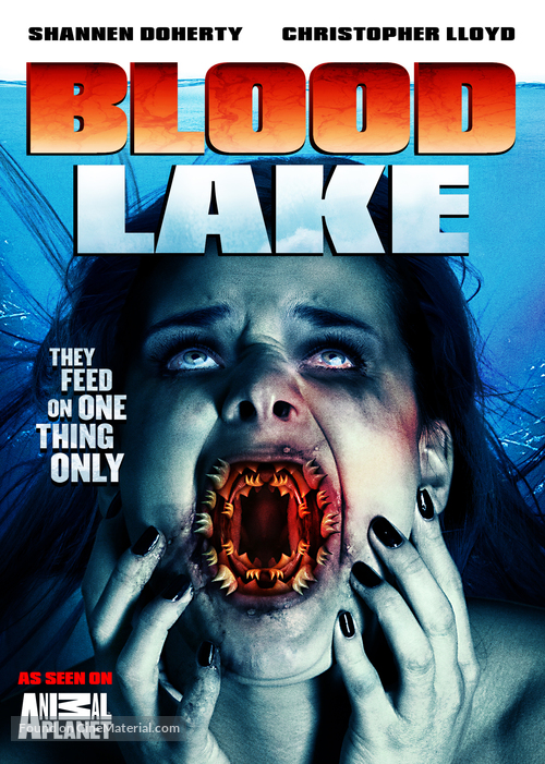 Blood Lake: Attack of the Killer Lampreys - DVD movie cover