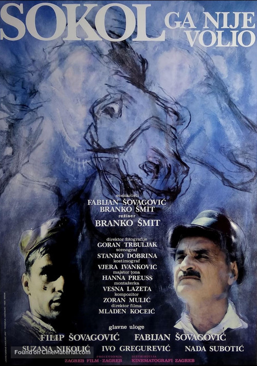 Sokol ga nije volio - Yugoslav Movie Poster