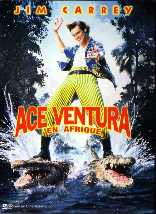 Ace Ventura: When Nature Calls - French DVD movie cover