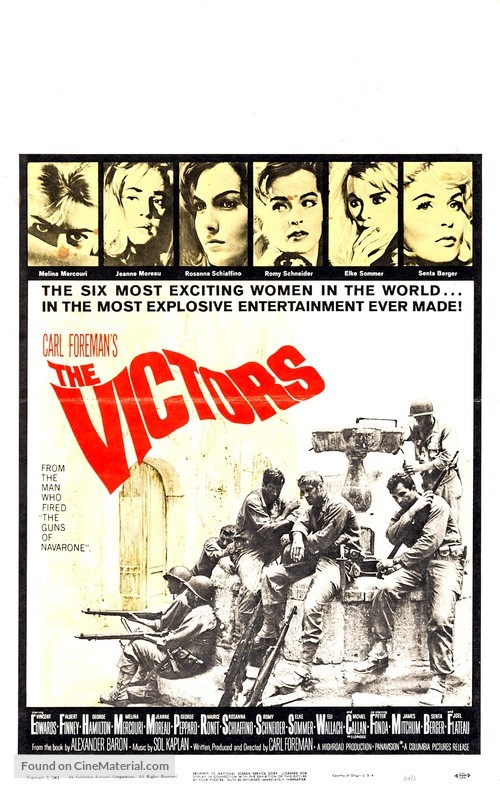 The Victors - Movie Poster