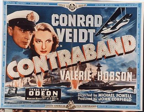 Contraband - British Movie Poster