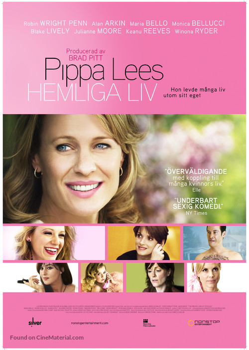 The Private Lives of Pippa Lee - Swedish Movie Poster