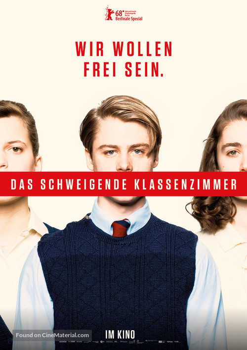 Das schweigende Klassenzimmer - German Movie Poster