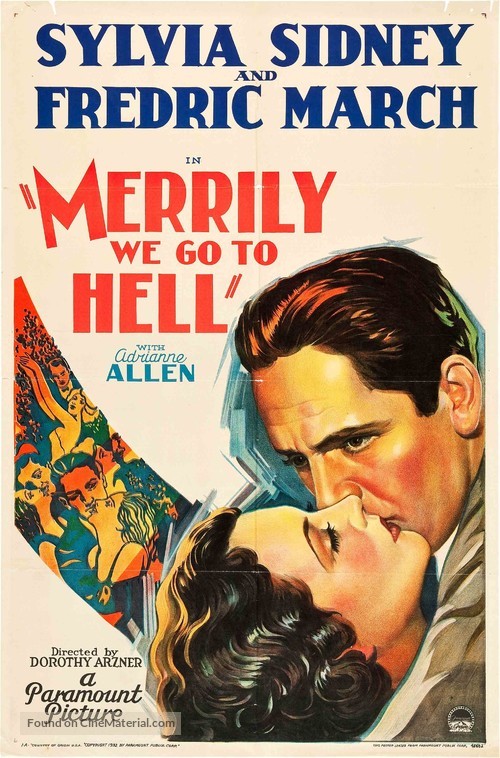 Merrily We Go to Hell - Movie Poster