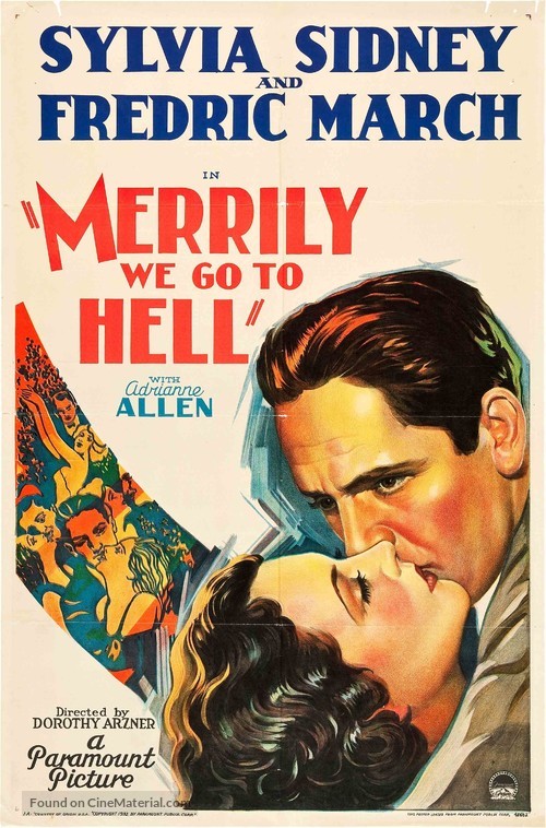 Merrily We Go to Hell - Movie Poster