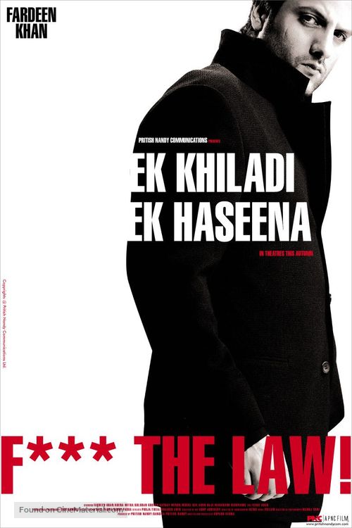 Ek Khiladi Ek Haseena - Indian Movie Poster