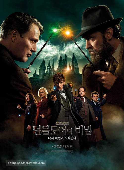 Fantastic Beasts: The Secrets of Dumbledore - South Korean Movie Poster