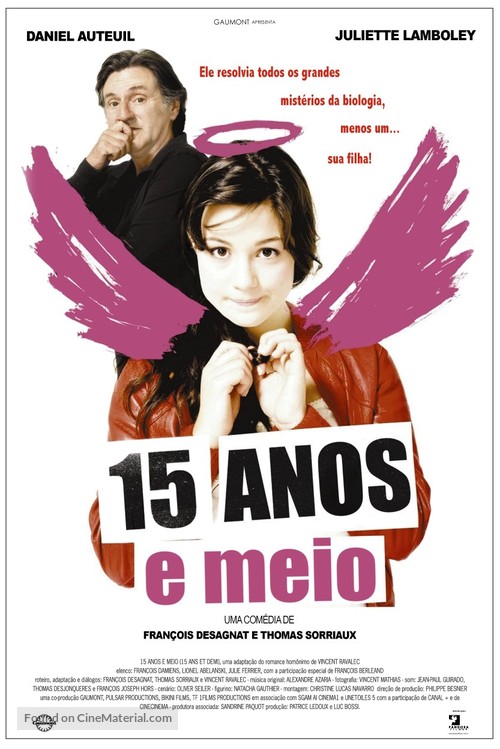 15 ans et demi - Brazilian Movie Poster