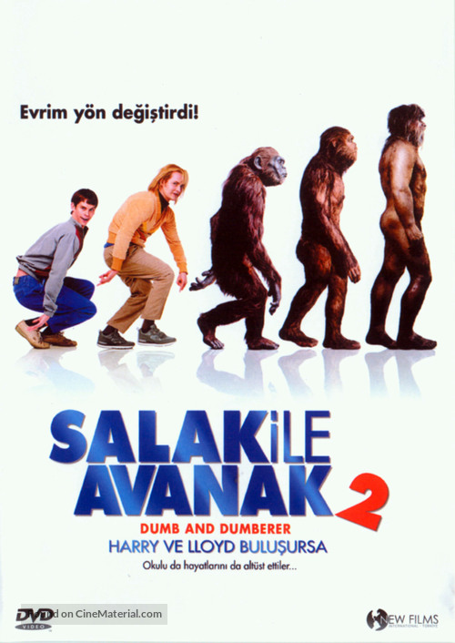 Dumb and Dumberer: When Harry Met Lloyd - Turkish DVD movie cover