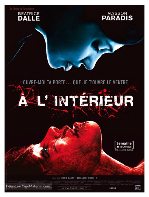 &Agrave; l&#039;int&egrave;rieur - French Movie Poster