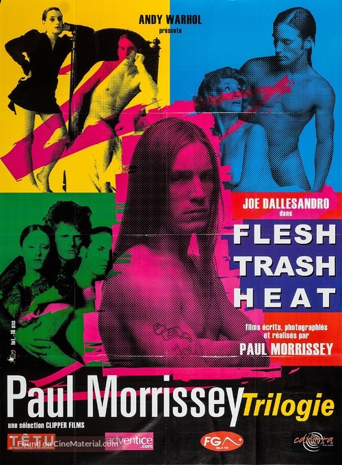 Flesh - French Re-release movie poster