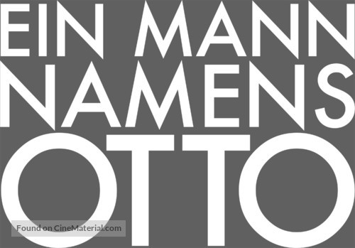 A Man Called Otto - German Logo