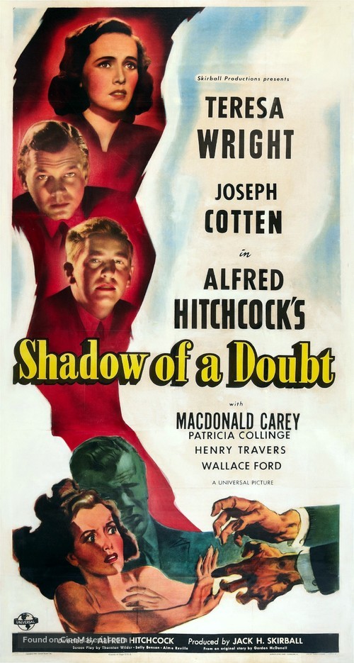 Shadow of a Doubt - Movie Poster