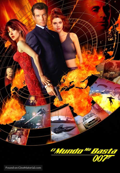 The World Is Not Enough - Argentinian DVD movie cover