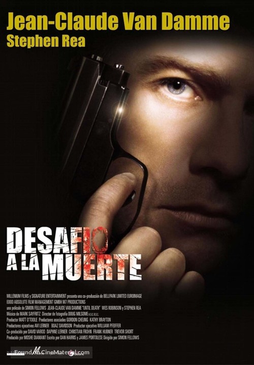 Until Death - Spanish Movie Poster