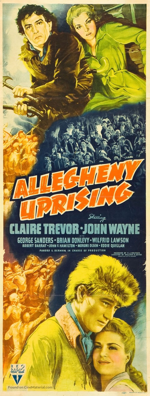 Allegheny Uprising - Movie Poster