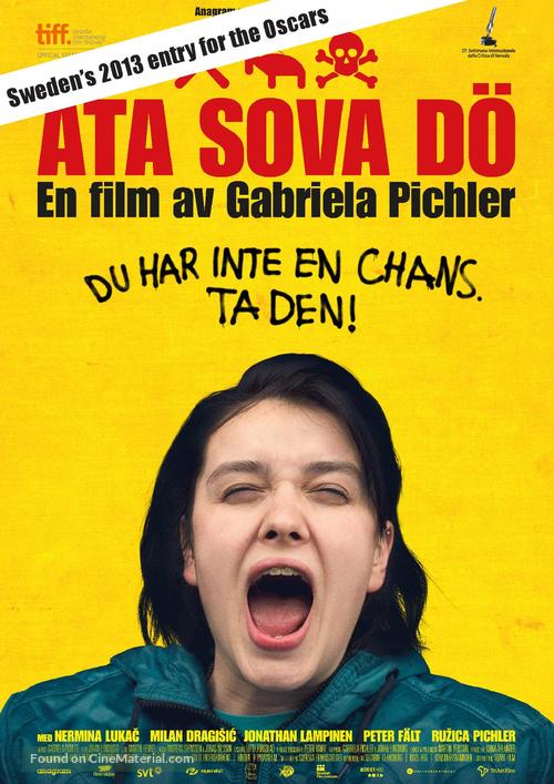 &Auml;ta sova d&ouml; - Swedish Movie Poster