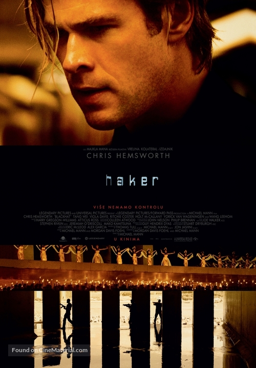 Blackhat - Croatian Movie Poster