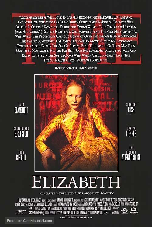 Elizabeth - Movie Poster