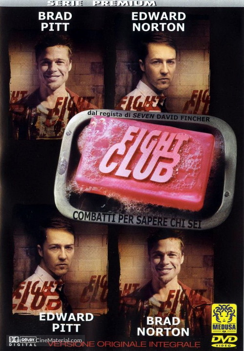 Fight Club - Italian DVD movie cover