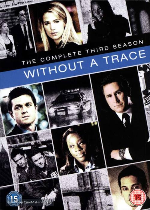 &quot;Without a Trace&quot; - British DVD movie cover