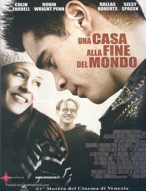 A Home at the End of the World - Italian Movie Poster