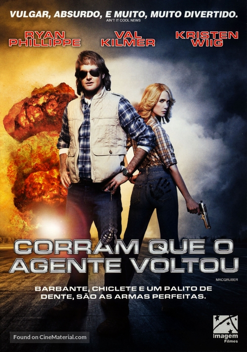 MacGruber - Brazilian DVD movie cover