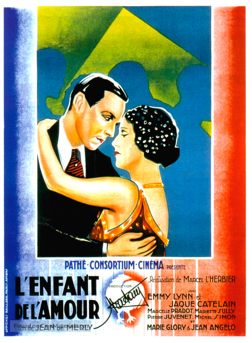 L&#039;enfant de l&#039;amour - French Movie Poster