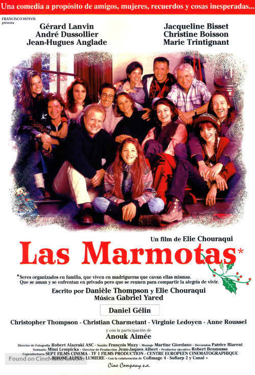 Les marmottes - Spanish Movie Poster