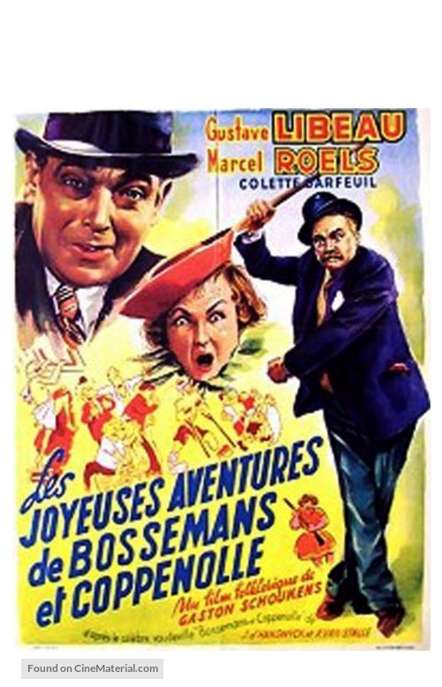 Bossemans et Coppenolle - Belgian Movie Poster