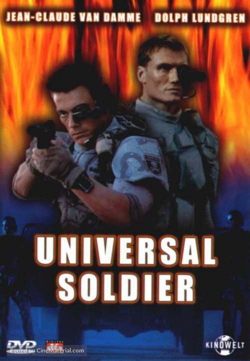 Universal Soldier - German DVD movie cover