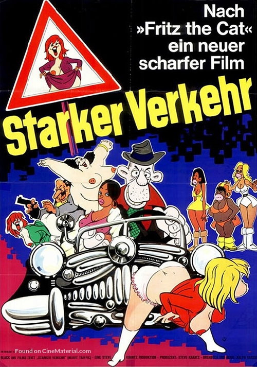 Heavy Traffic - German Movie Poster