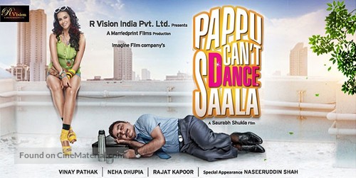 Pappu Can&#039;t Dance Saala - Indian Movie Poster