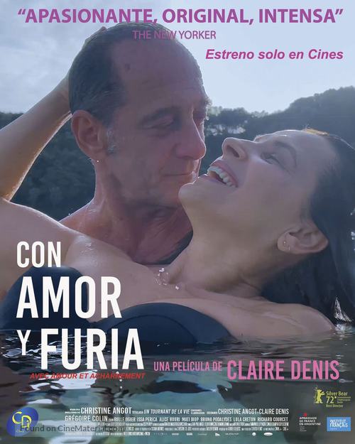 Avec amour et acharnement - Argentinian Movie Poster