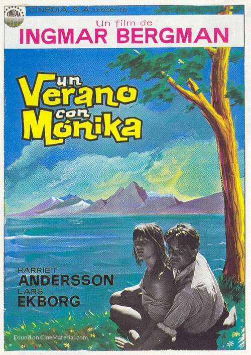 Sommaren med Monika - Spanish Movie Poster