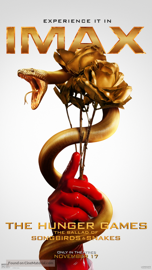 The Hunger Games: The Ballad of Songbirds &amp; Snakes - Movie Poster