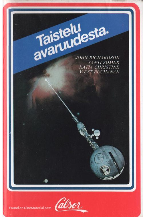 Anno zero - guerra nello spazio - Finnish VHS movie cover